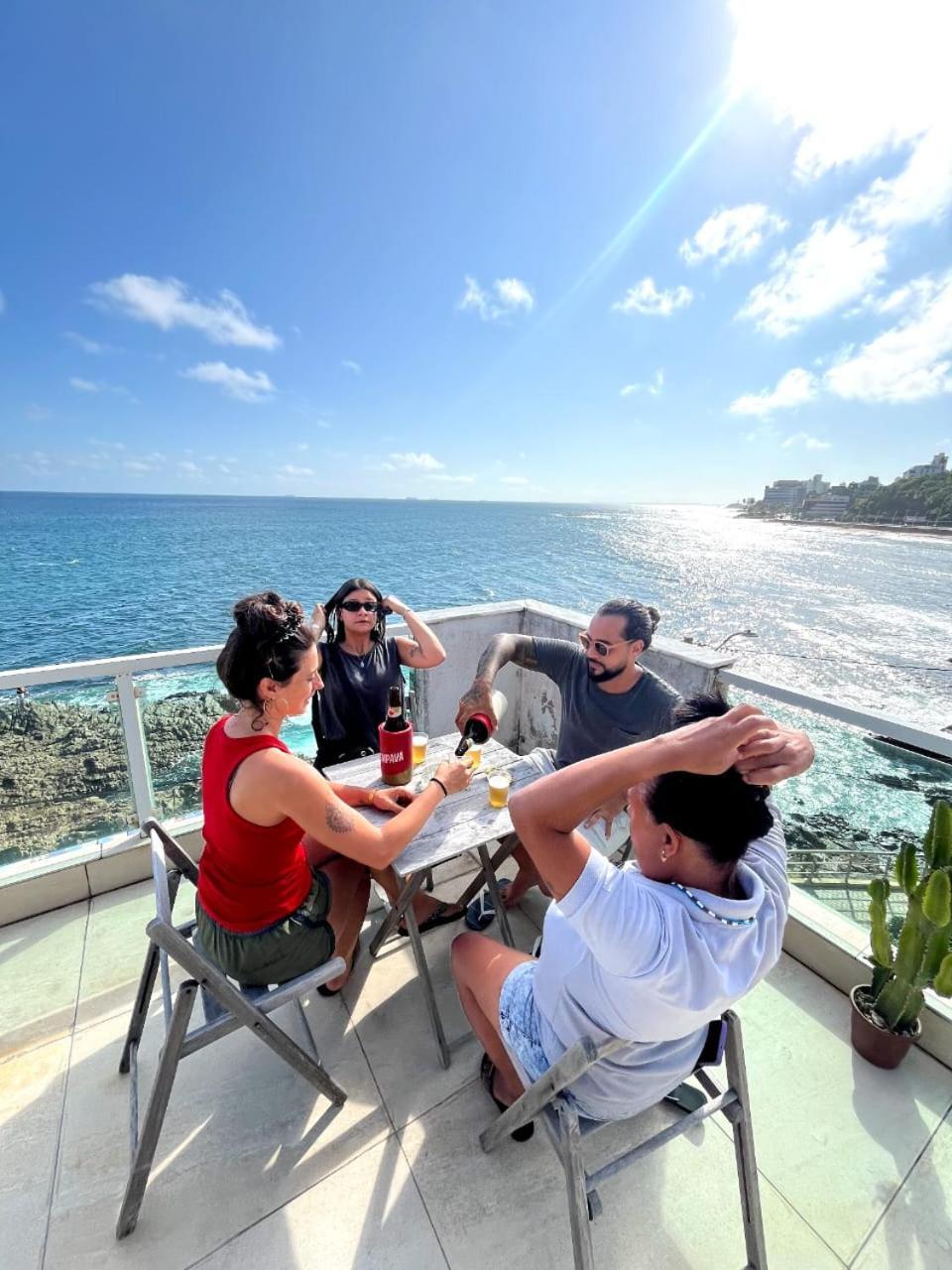 Hostel Cantinho Do Mar サルバドール エクステリア 写真